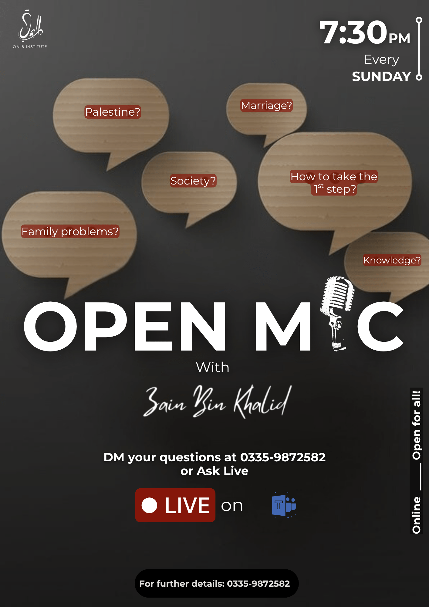 OPEN MIC